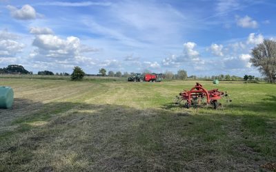 Update: Balen persen door Loonbedrijf Grolleman